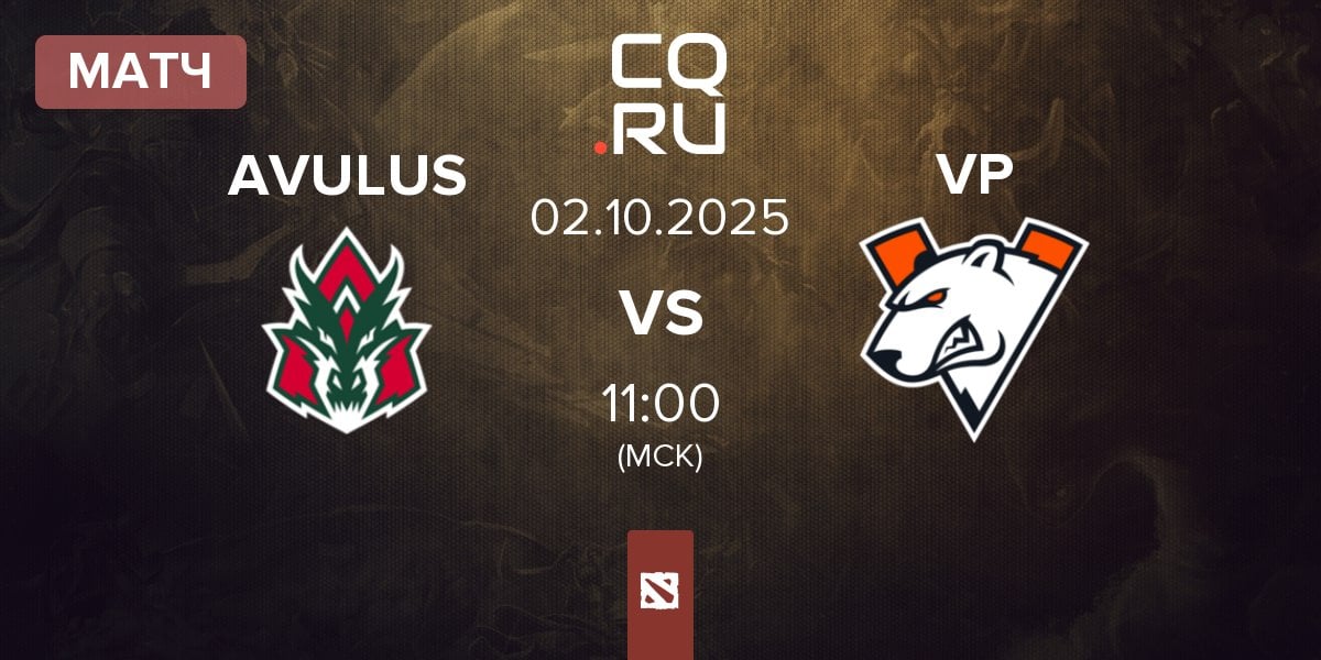 Матч AVULUS vs Virtus.pro VP | 02.10
