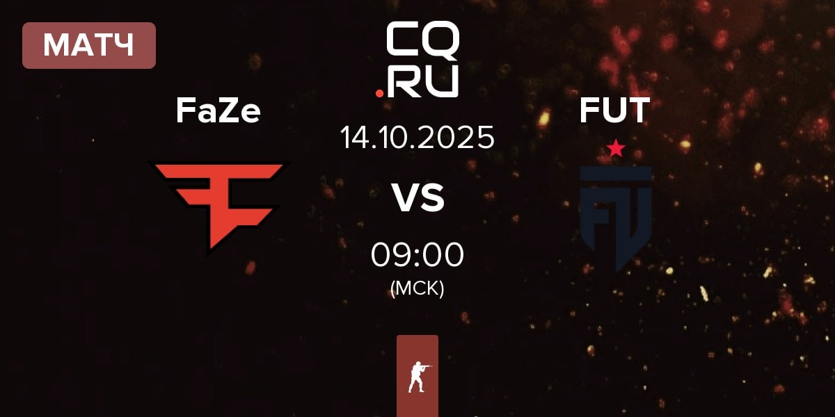 Матч FaZe Clan FaZe vs FUT Esports FUT | 14.10