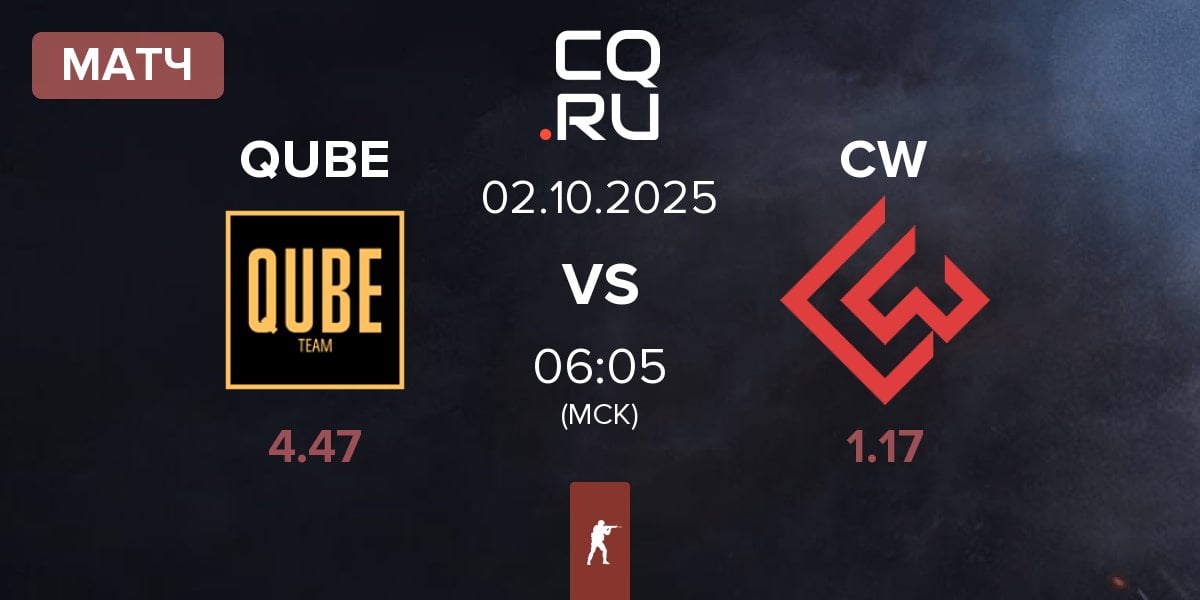 Матч The QUBE Esports QUBE vs Chinggis Warriors CW | 02.10