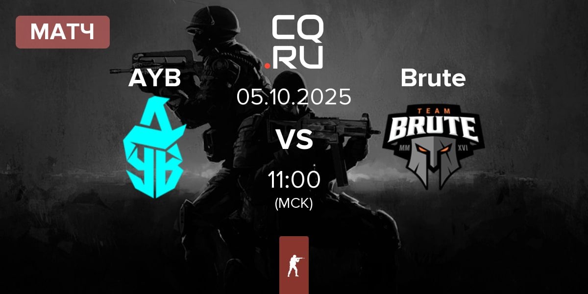 Матч Aurora Young Blud AYB vs Brute | 05.10