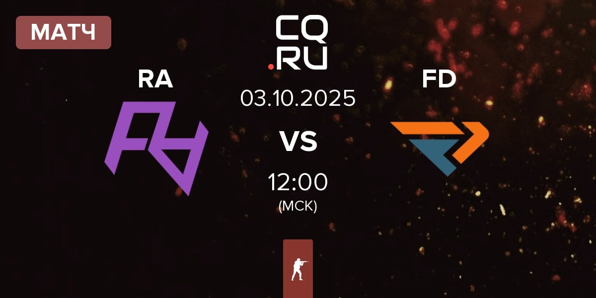 Матч Rare Atom RA vs FengDa Gaming FD | 03.10