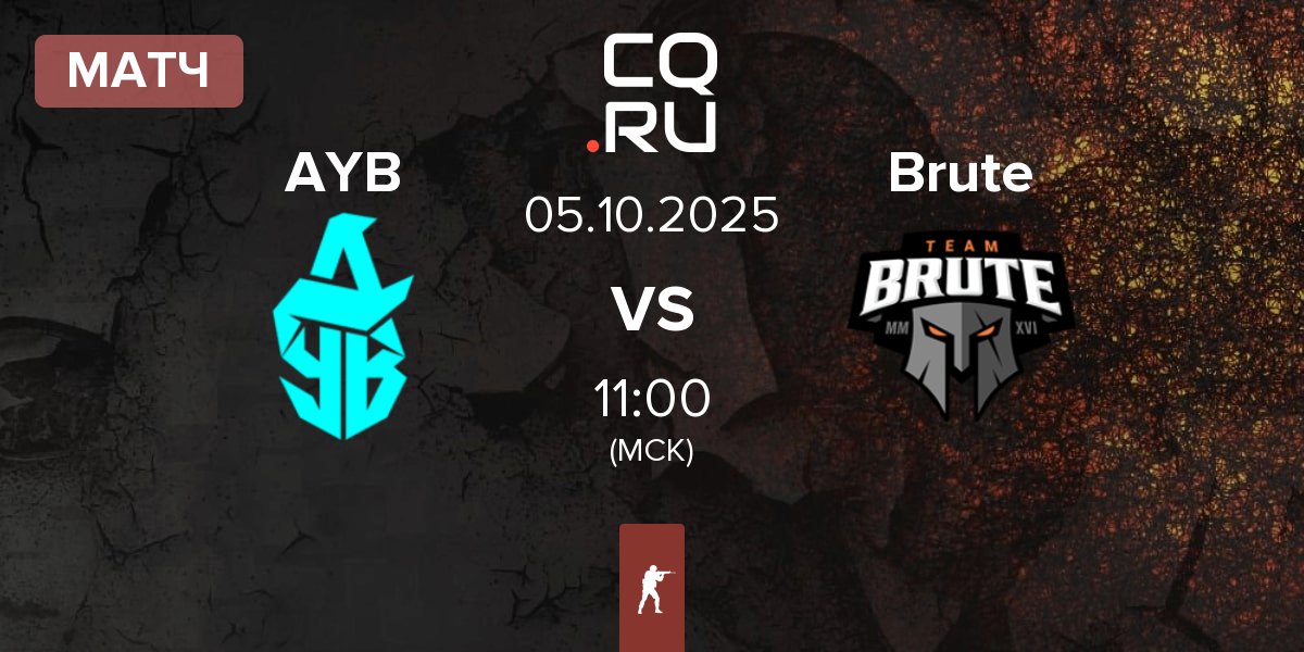 Матч Aurora Young Blud AYB vs Brute | 05.10