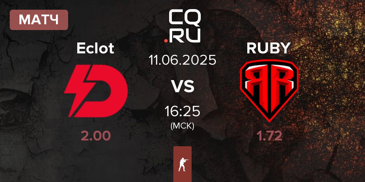 Матч Dynamo Eclot Eclot vs RUBY | 11.06