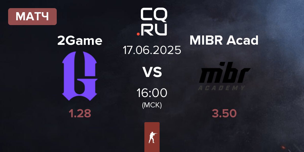 Матч 2GAME 2Game vs MIBR Academy MIBR Acad | 16.06