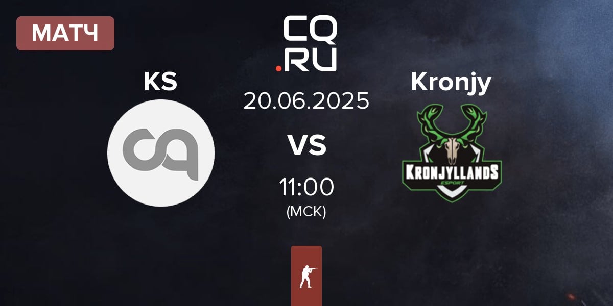 Матч KS Esports KS vs Kronjyllands esports Kronjy | 19.06