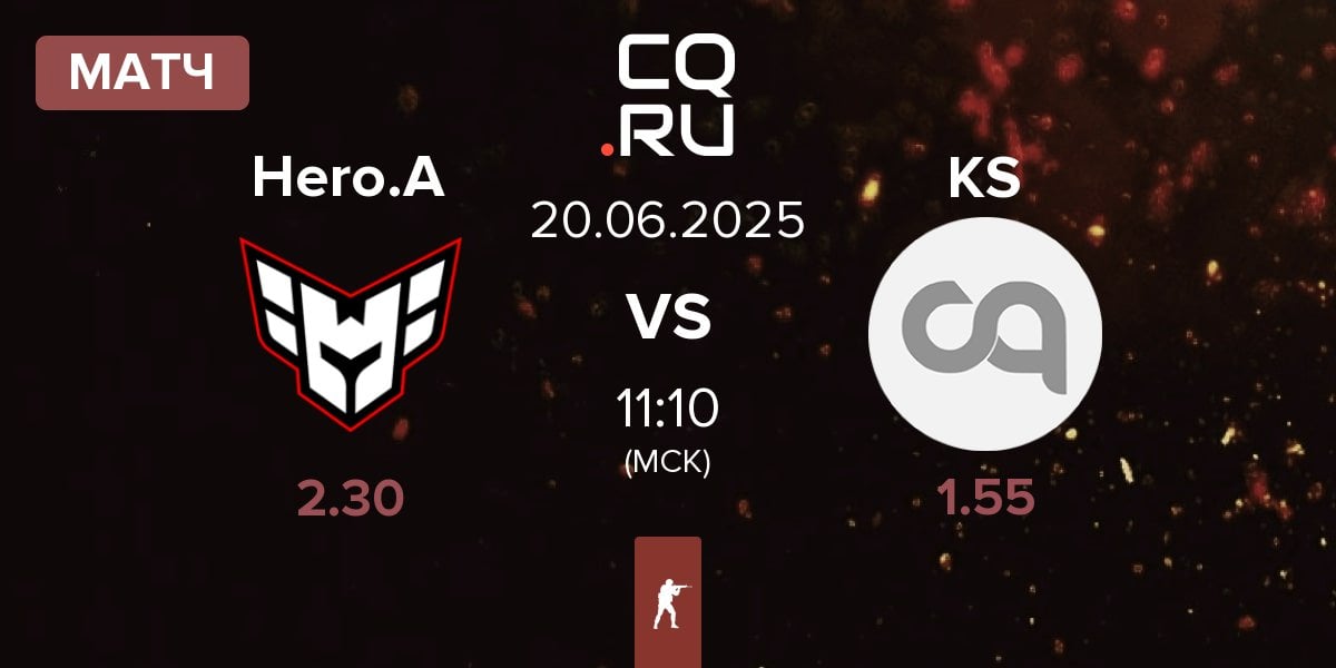Матч HEROIC Academy Hero.A vs KS Esports KS | 20.06