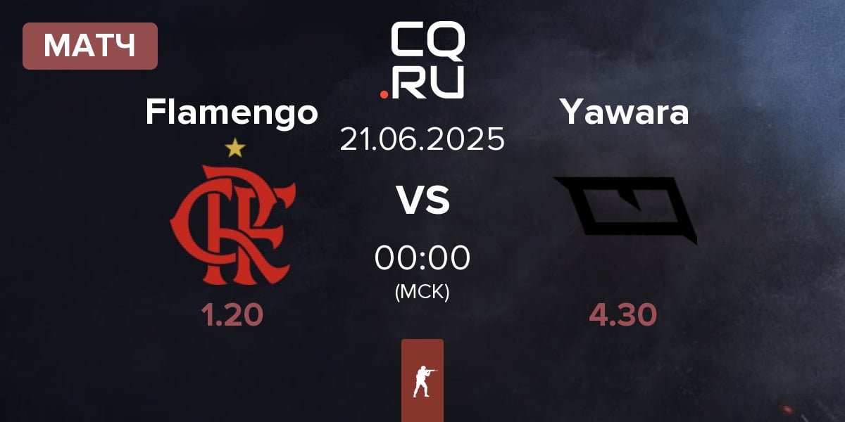 Матч Flamengo Esports Flamengo vs Yawara Esports Yawara | 21.06