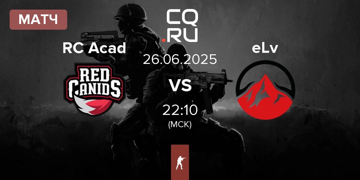 Матч RED Canids Academy RC Acad vs Elevate eLv | 26.06