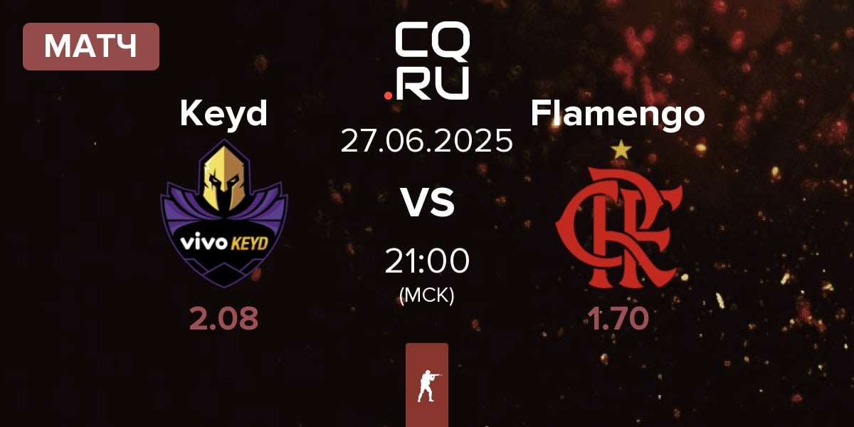 Матч Keyd Stars Keyd vs Flamengo Esports Flamengo | 27.06