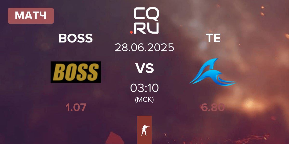 Матч BOSS vs Tsunami Esports TE | 28.06