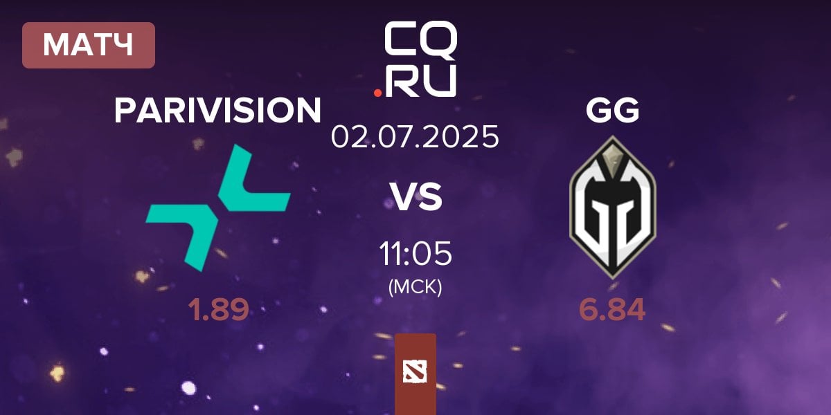 Матч PARIVISION vs Gaimin Gladiators GG | 02.07