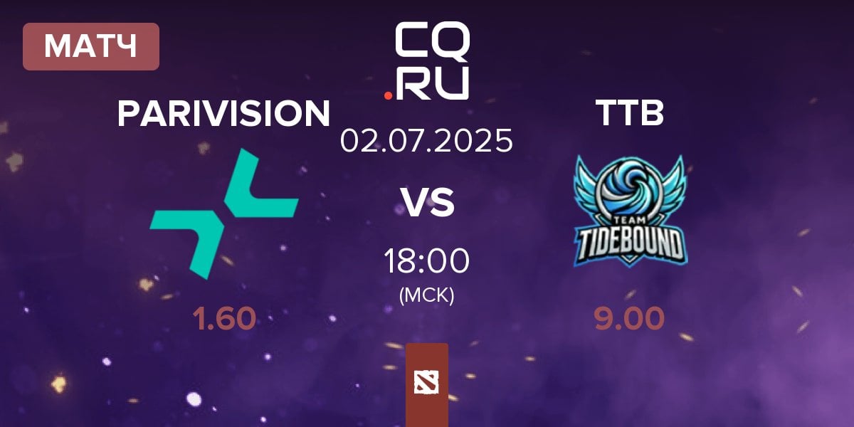 Матч PARIVISION vs Team TideBound TTB | 02.07