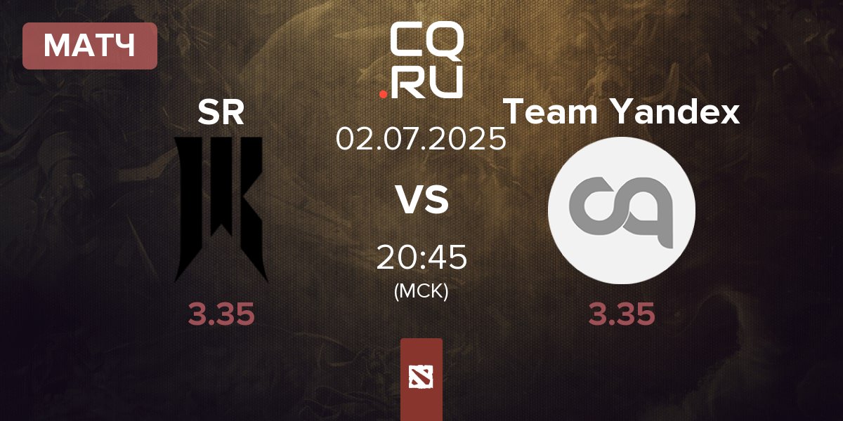 Матч Shopify Rebellion SR vs Team Yandex | 02.07