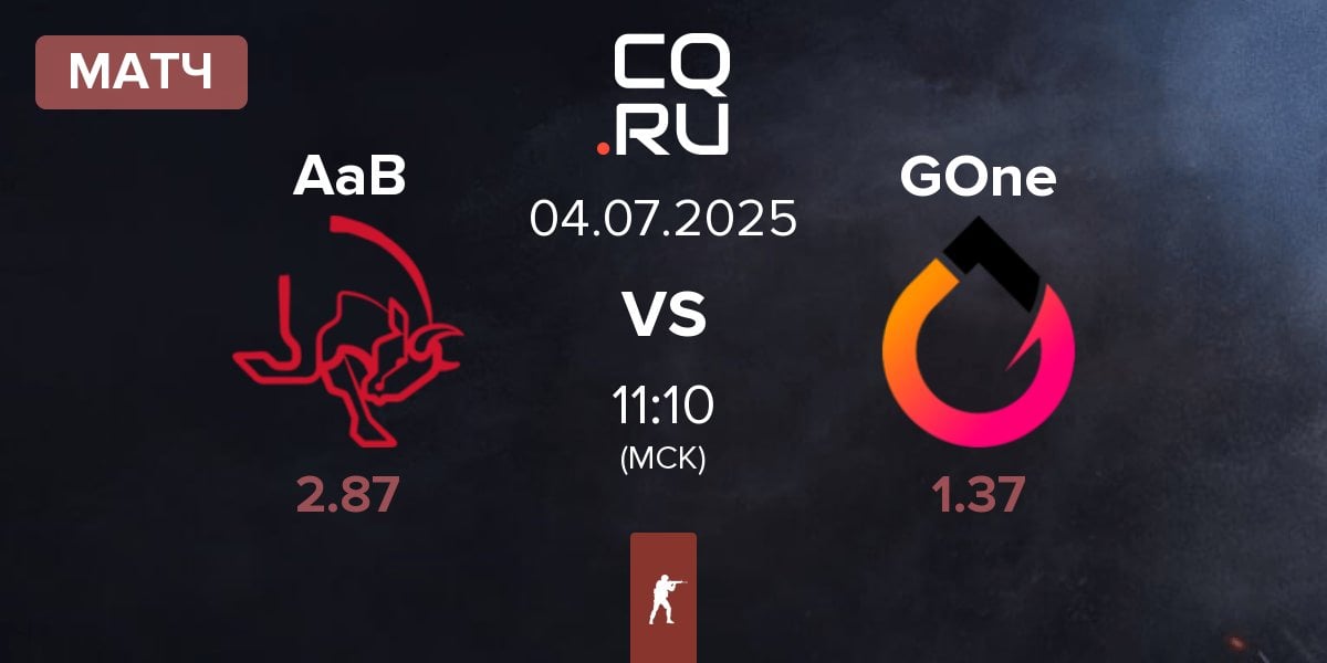 Матч AaB esport AaB vs GenOne GOne | 04.07