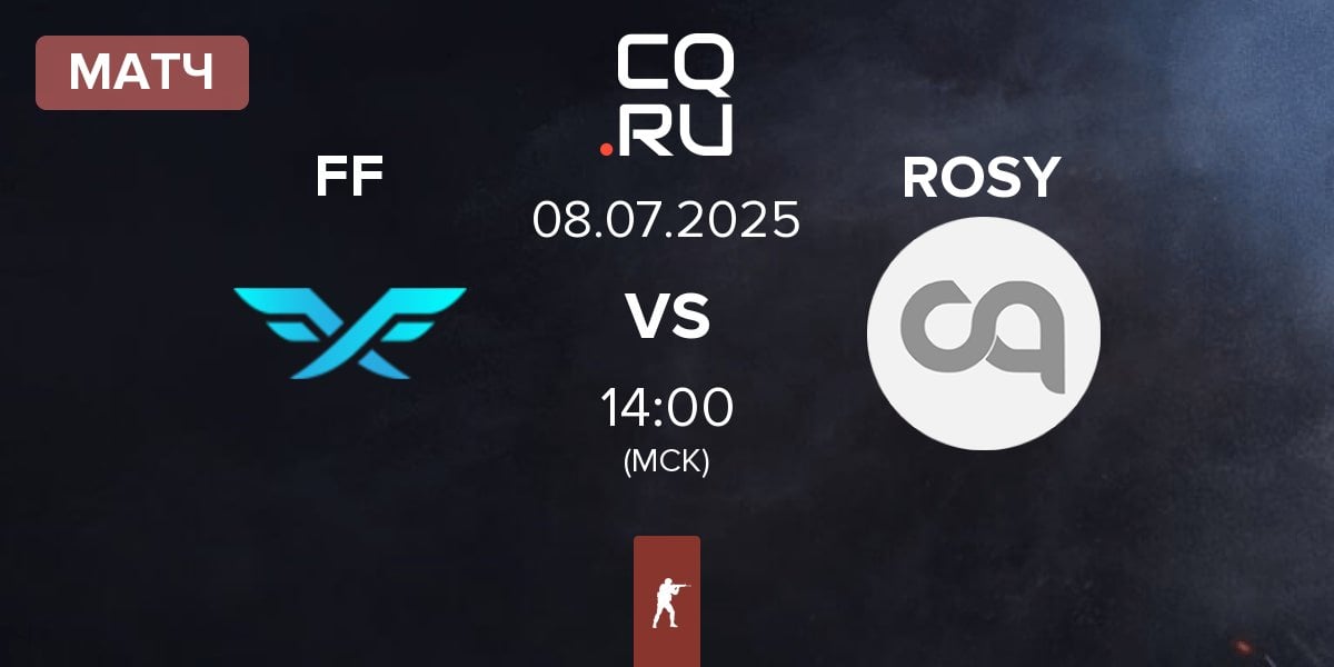 Матч Fire Flux Esports FF vs ROSY | 08.07