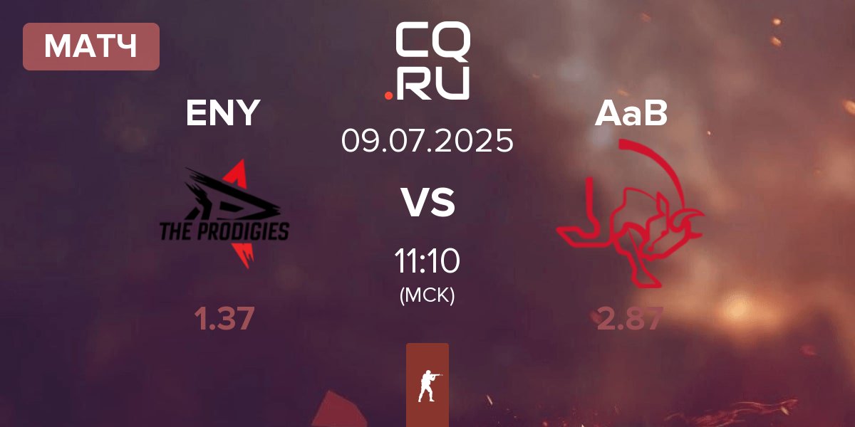 Матч ENERGYULTRA ENY vs AaB esport AaB | 09.07