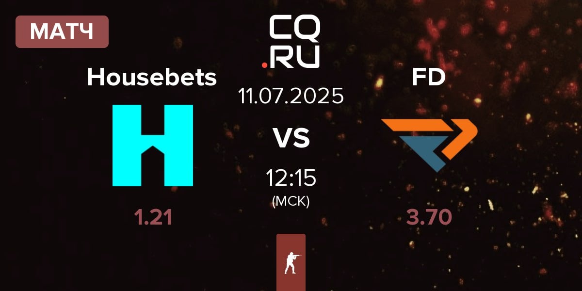 Матч Housebets vs FengDa Gaming FD | 11.07