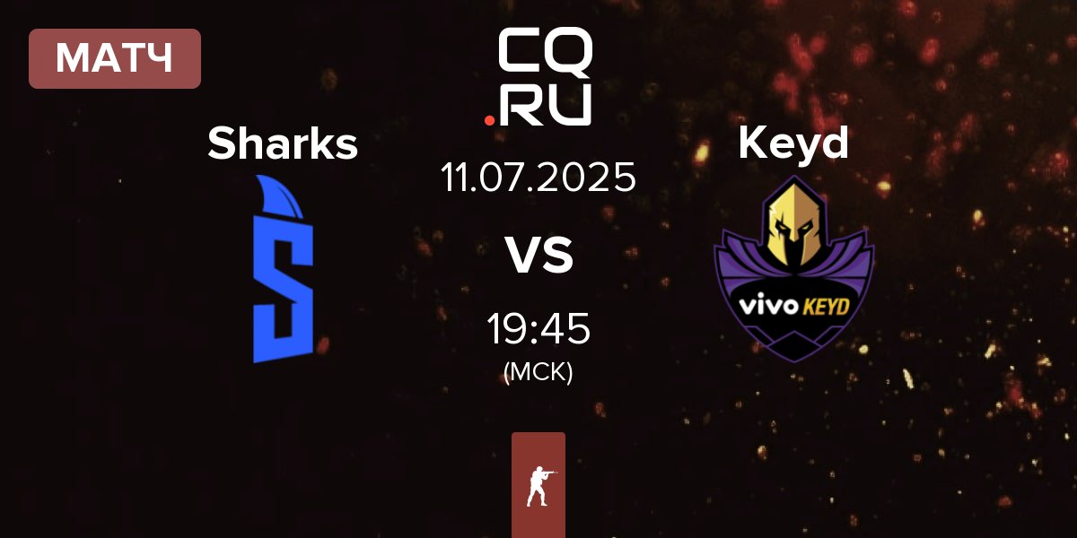 Матч Sharks Esports Sharks vs Keyd Stars Keyd | 11.07