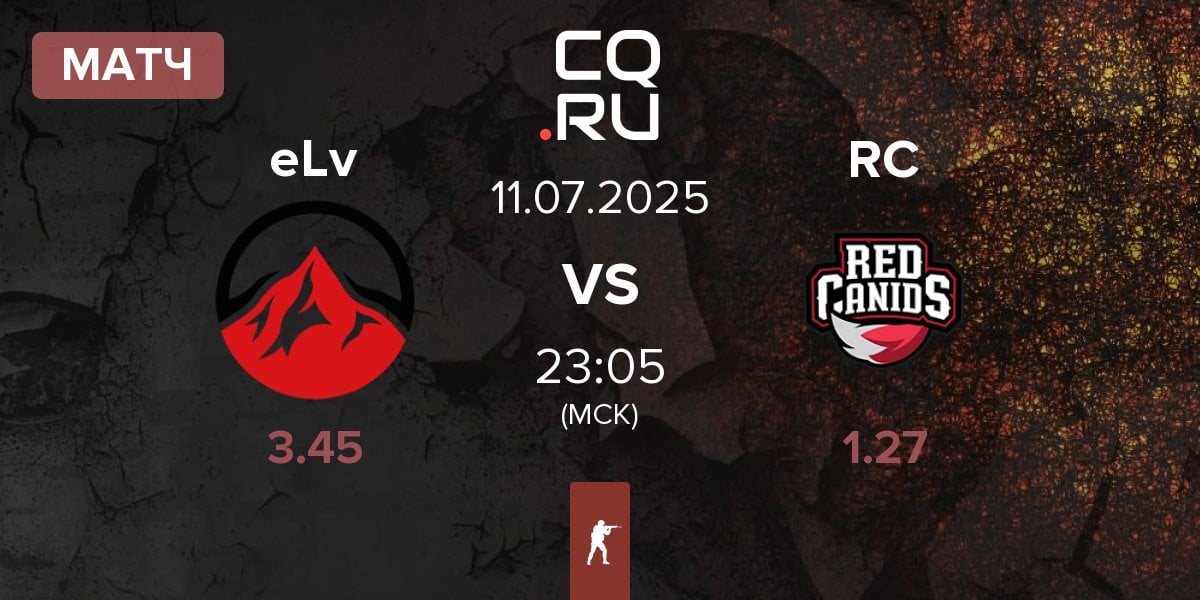 Матч Elevate eLv vs Red Canids RC | 11.07