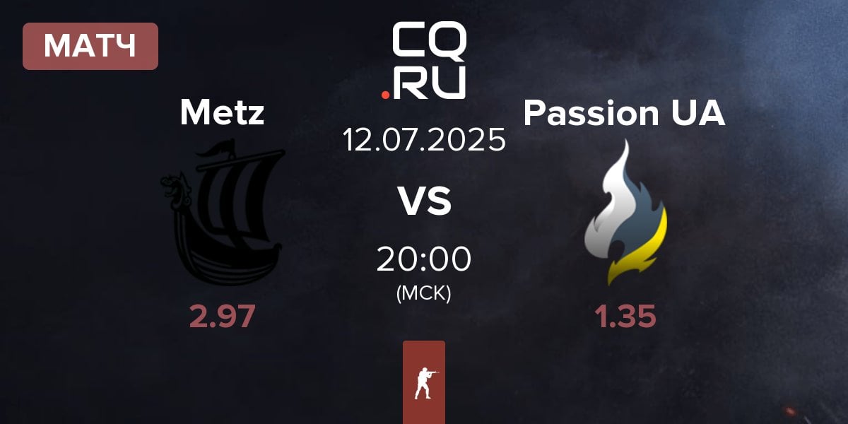 Матч Metizport Metz vs Passion UA | 12.07