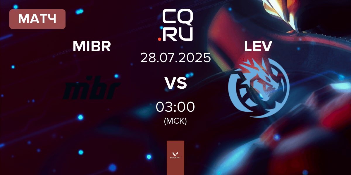 Матч Made in Brazil MIBR vs Leviatán Esports LEV | 28.07