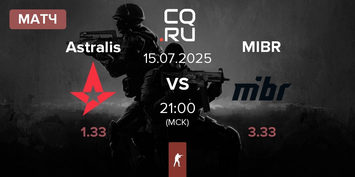 Матч Astralis vs Made in Brazil MIBR | 15.07
