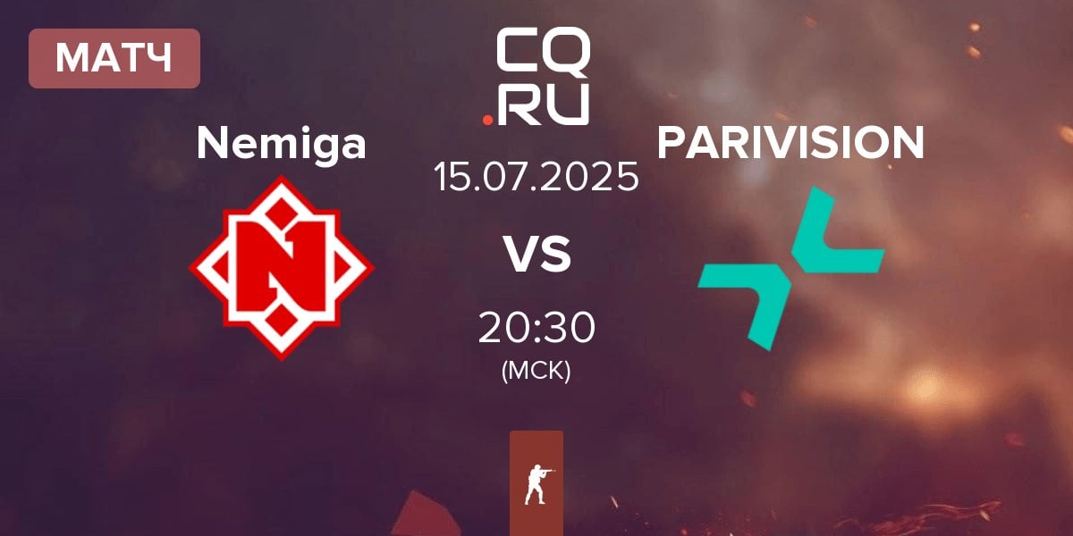 Матч Nemiga Gaming Nemiga vs PARIVISION | 15.07