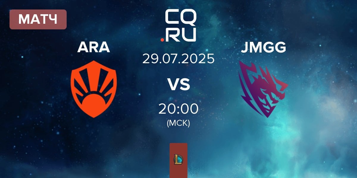 Матч Aurora ARA vs Jörmungang JMGG | 29.07