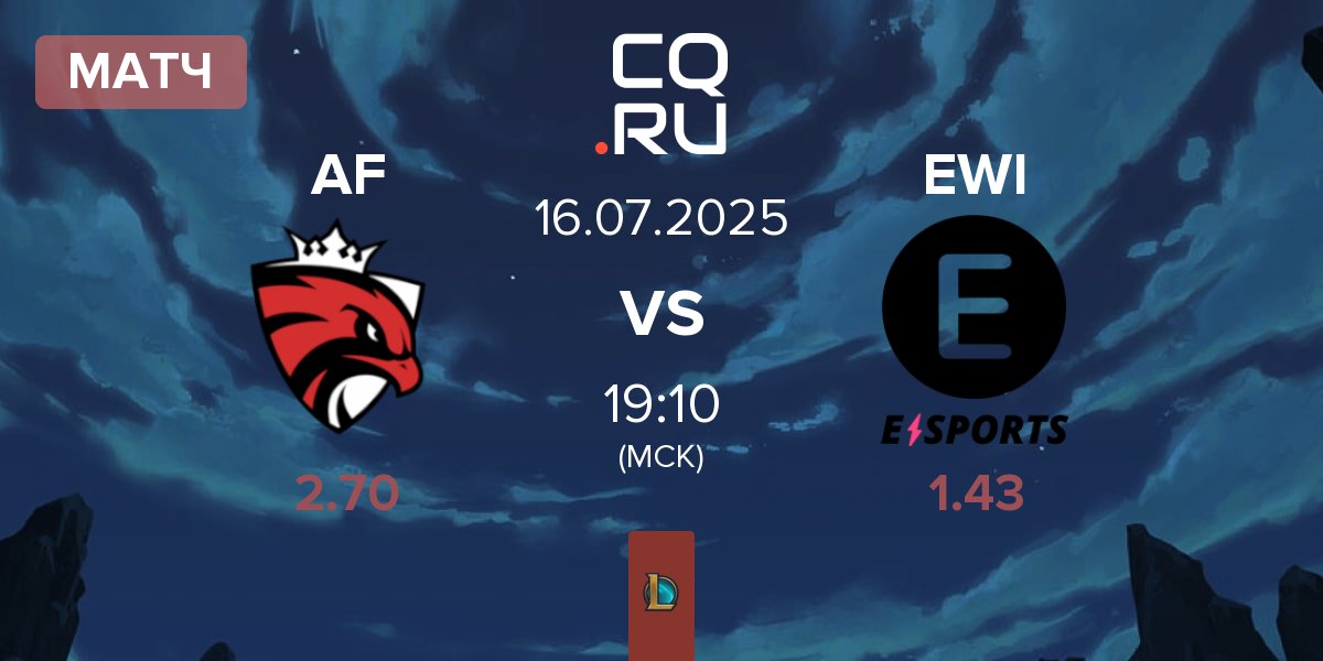 Матч Austrian Force willhaben AF vs E WIE EINFACH E-SPORTS EWI | 16.07