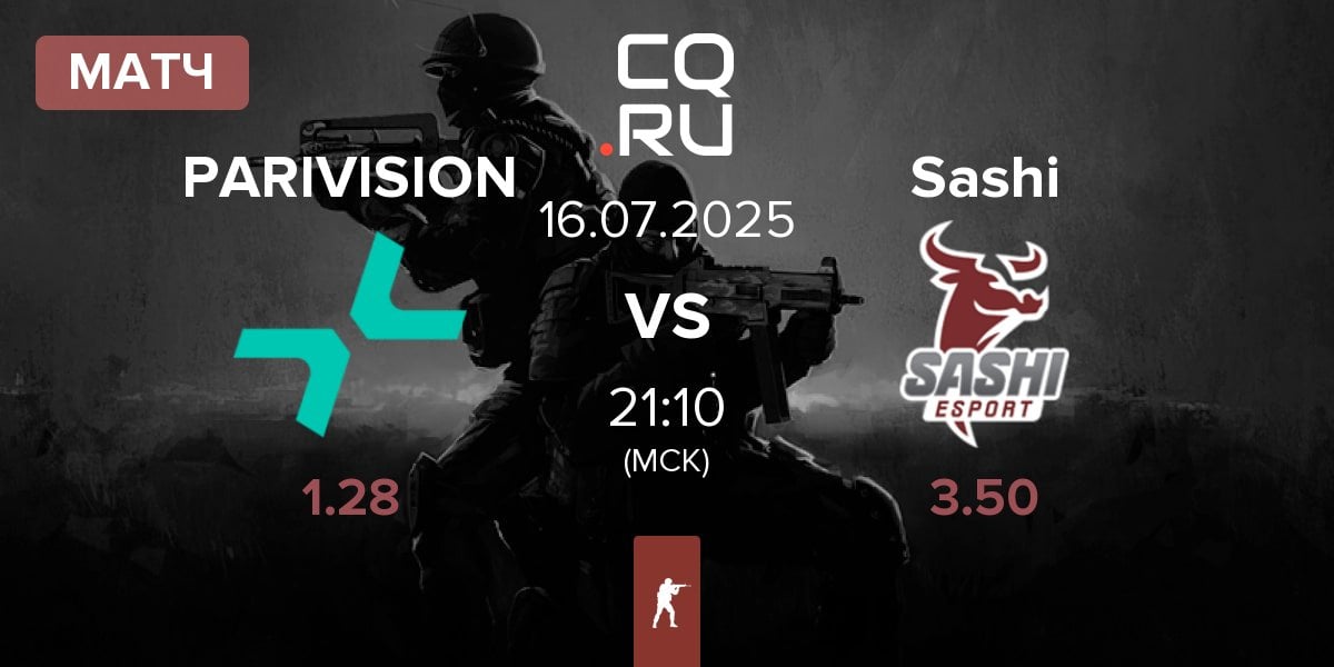 Матч PARIVISION vs Sashi Esport Sashi | 16.07