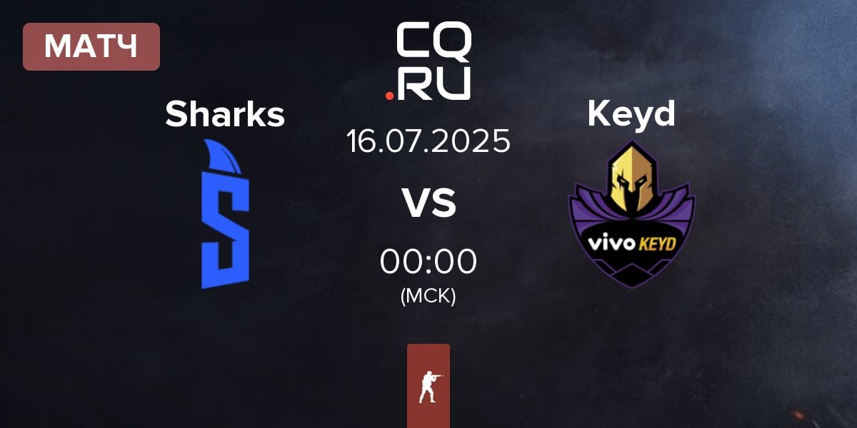 Матч Sharks Esports Sharks vs Keyd Stars Keyd | 16.07