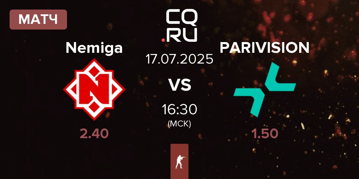 Матч Nemiga Gaming Nemiga vs PARIVISION | 17.07