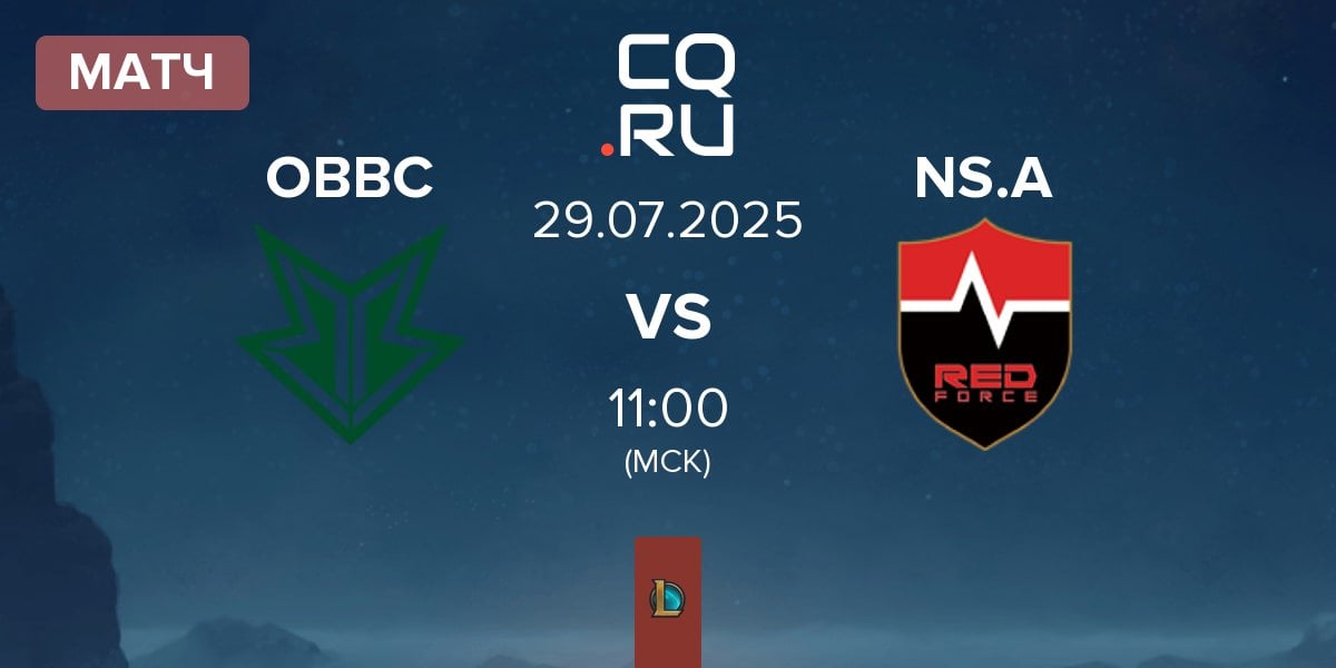 Матч OKSavingsBank BRION Challengers OBBC vs Nongshim Esports Academy NS.A | 29.07