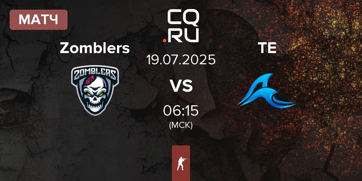 Матч Zomblers vs Tsunami Esports TE | 19.07