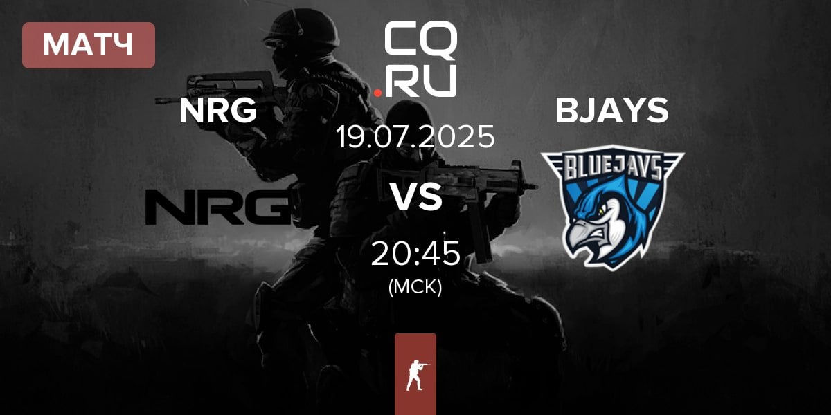 Матч NRG Esports NRG vs BLUEJAYS BJAYS | 19.07