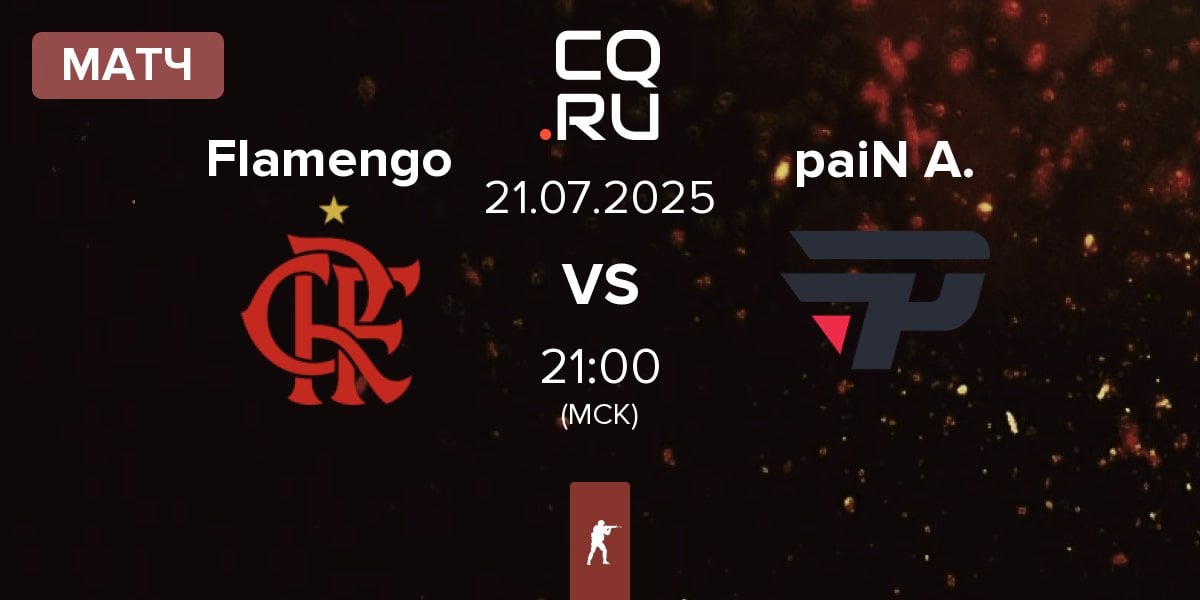 Матч Flamengo Esports Flamengo vs paiN Academy paiN A. | 21.07