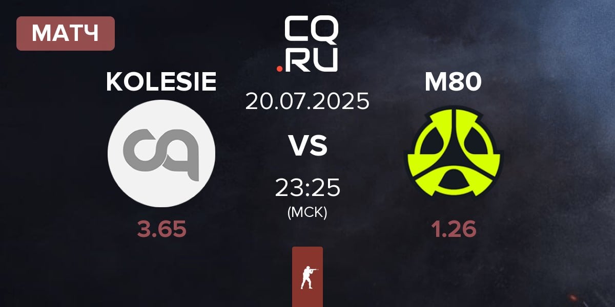 Матч KOLESIE vs M80 | 20.07