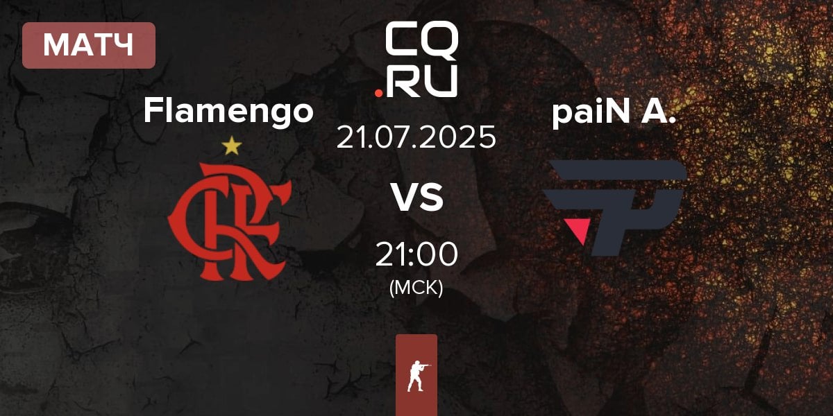 Матч Flamengo Esports Flamengo vs paiN Academy paiN A. | 21.07