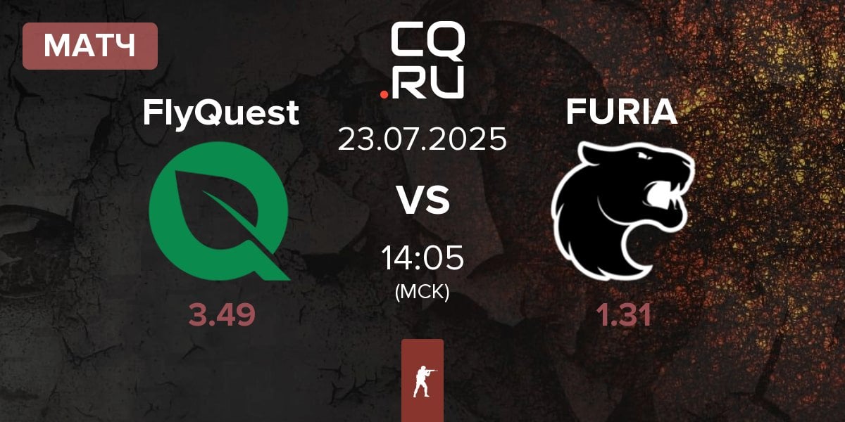 Матч FlyQuest vs FURIA Esports FURIA | 23.07