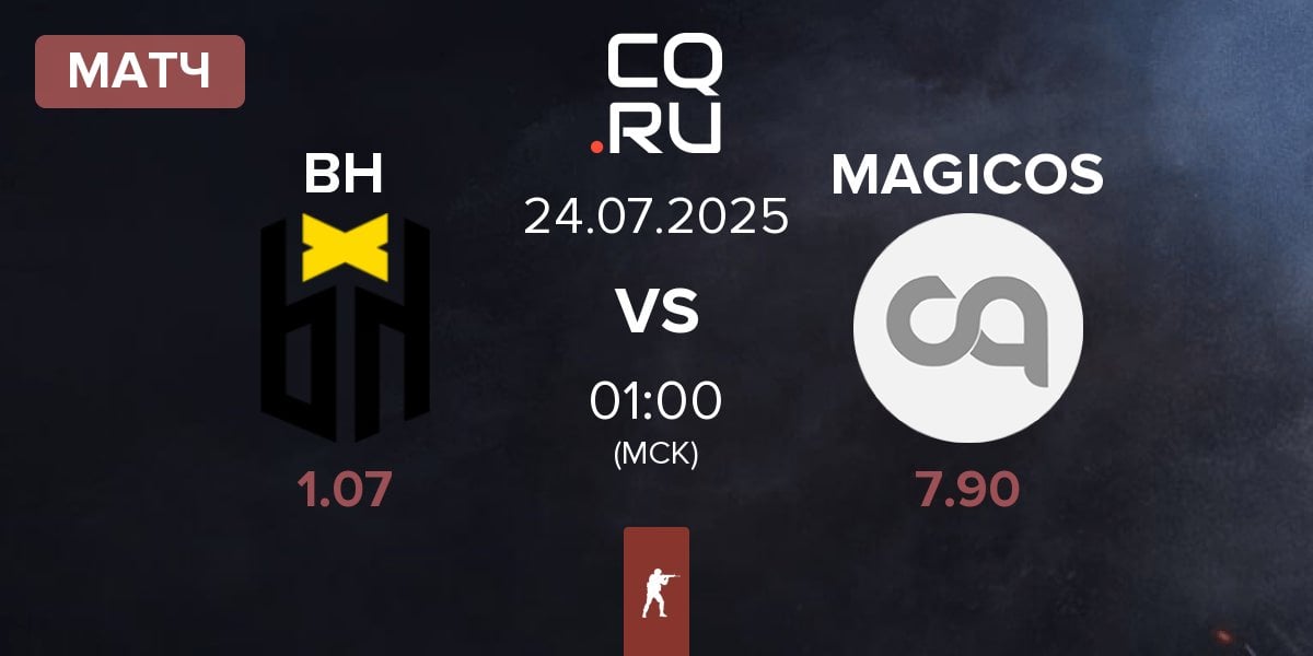Матч Bounty Hunters BH vs MAGICOS | 24.07