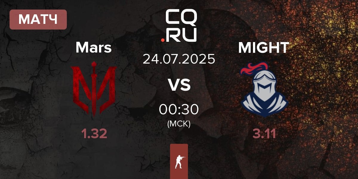 Матч Marsborne Mars vs MIGHT | 24.07