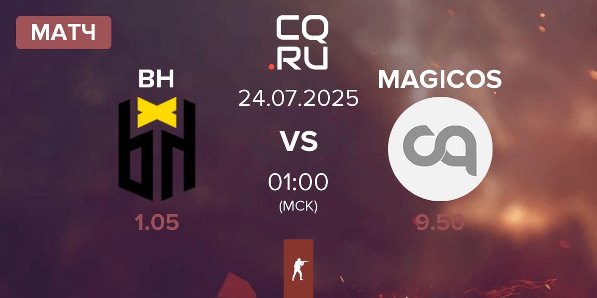 Матч Bounty Hunters BH vs MAGICOS | 24.07