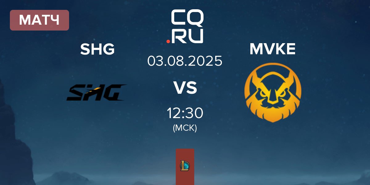 Матч Fukuoka SoftBank Hawks gaming SHG vs MGN Vikings Esports MVKE | 03.08