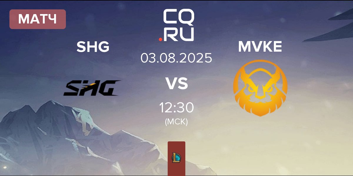 Матч Fukuoka SoftBank Hawks gaming SHG vs MGN Vikings Esports MVKE | 03.08