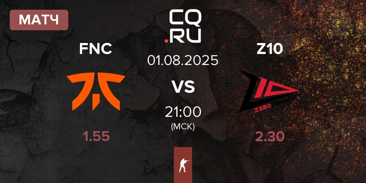 Матч Fnatic FNC vs Zero Tenacity Z10 | 01.08