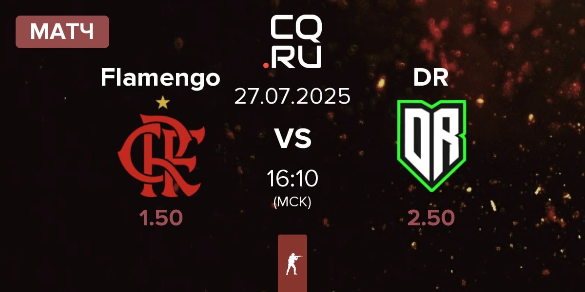Матч Flamengo Esports Flamengo vs Dusty Roots DR | 27.07