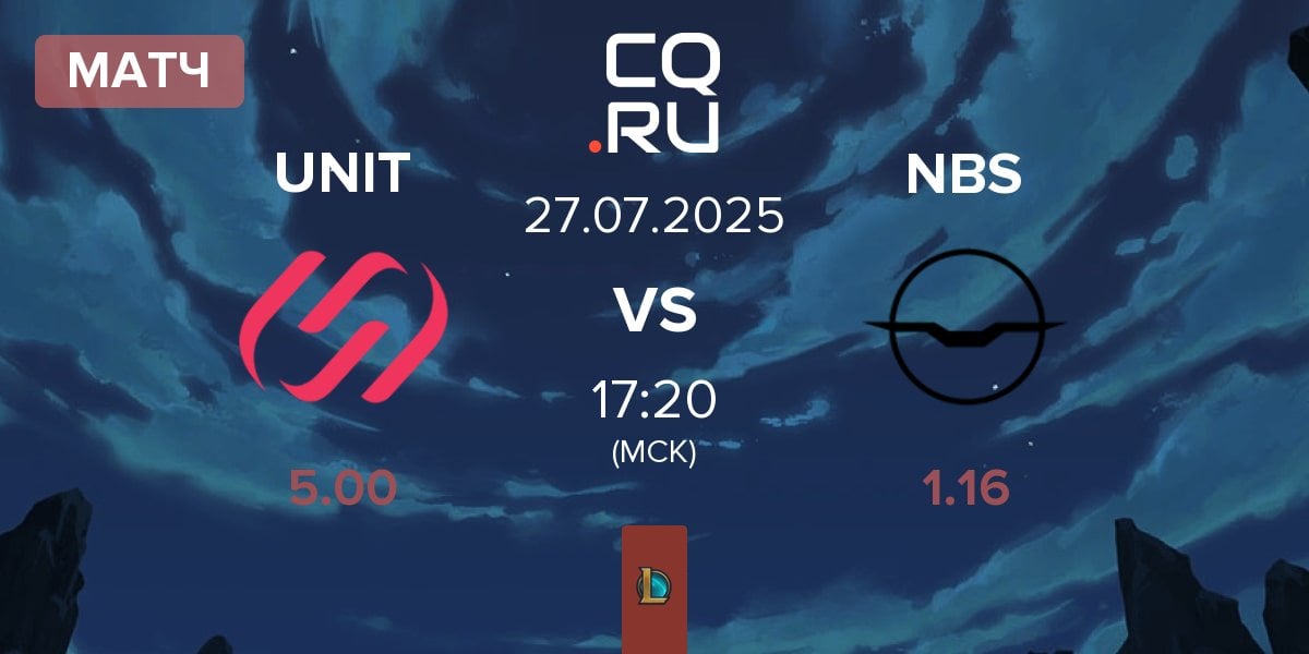 Матч Team UNiTY UNIT vs Nightbirds NBS | 27.07