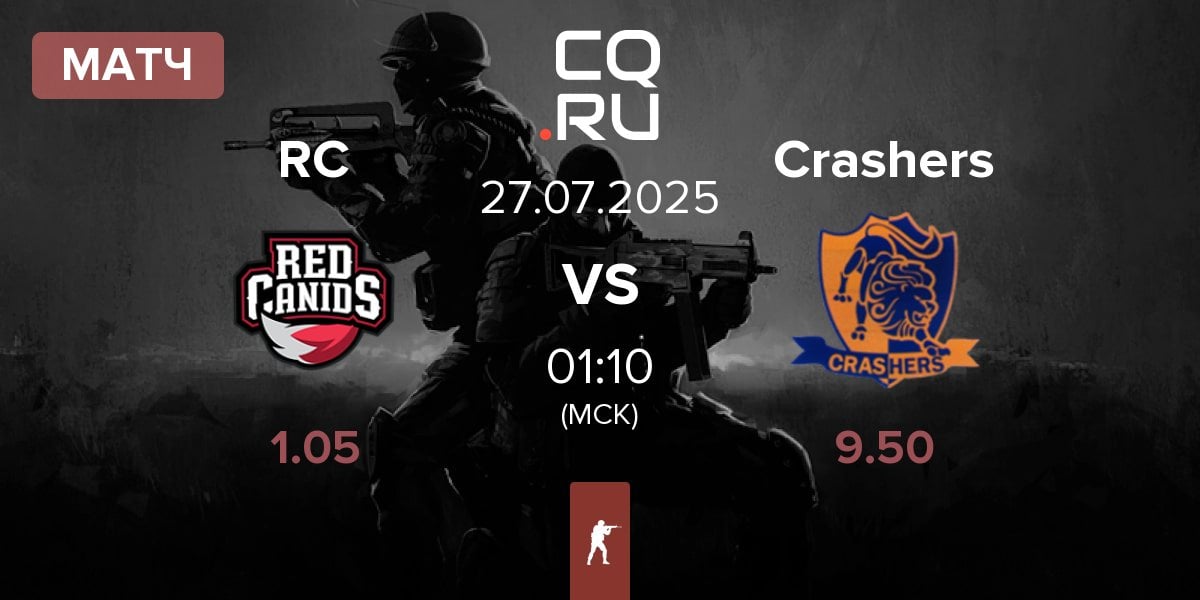 Матч Red Canids RC vs Team Crashers Crashers | 27.07