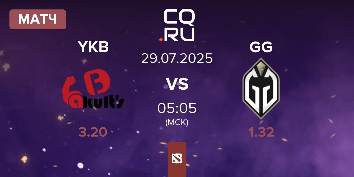 Матч Yakult Brothers YKB vs Gaimin Gladiators GG | 29.07