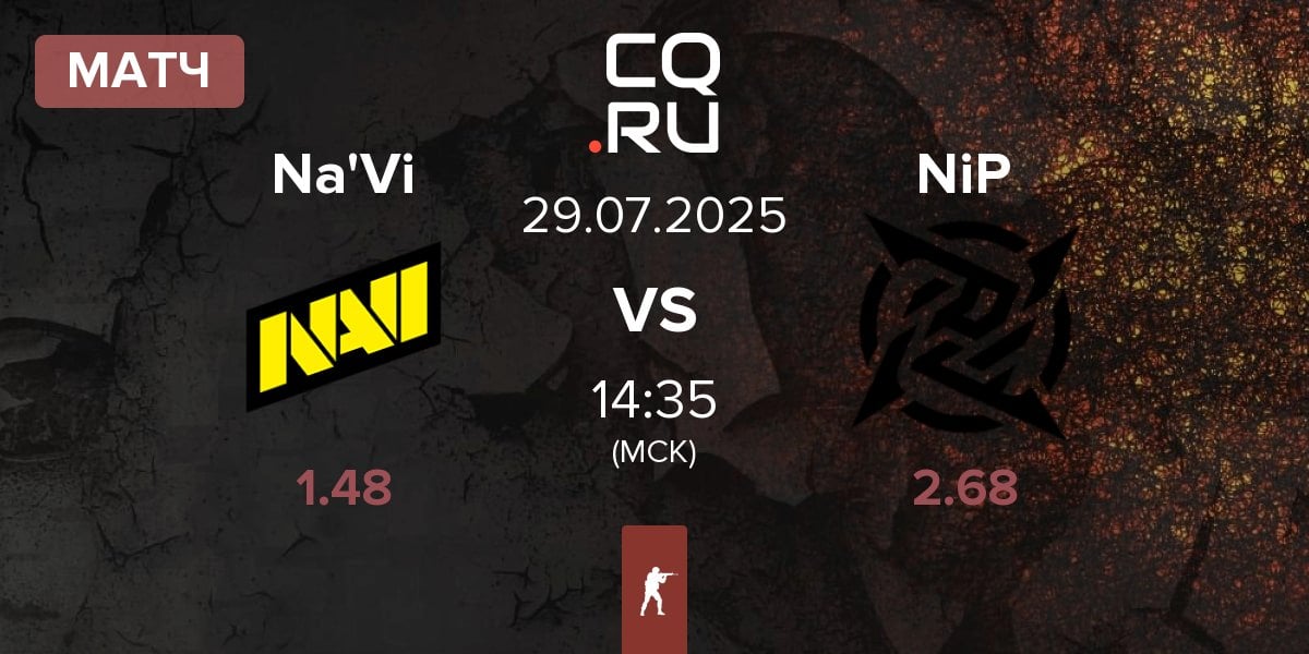 Матч Natus Vincere Na'Vi vs Ninjas in Pyjamas NiP | 29.07